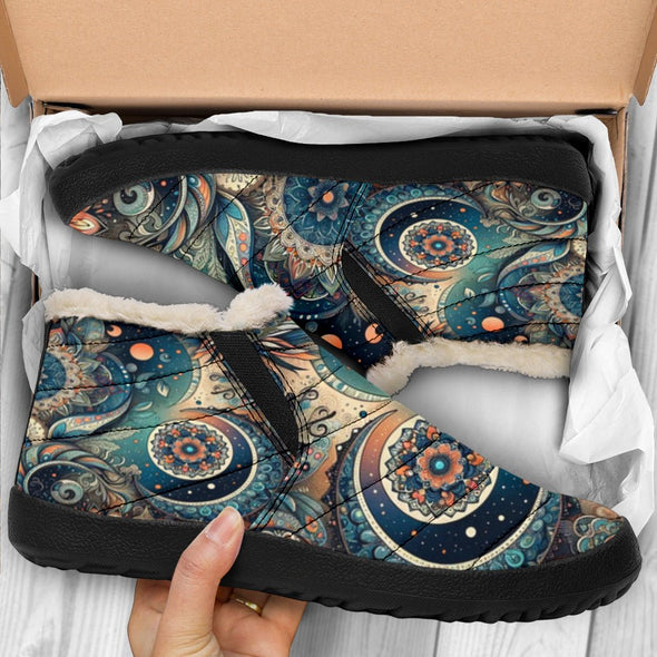 Boho Psychedelic Winer Sneakers - Crystallized Collective