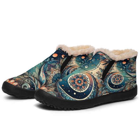 Boho Psychedelic Winer Sneakers - Crystallized Collective