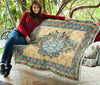 Boho Turtle Premium Quilt - Crystallized Collective