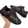Butterfly and Flowers Sporty Cottagecore Sneakers - Crystallized Collective