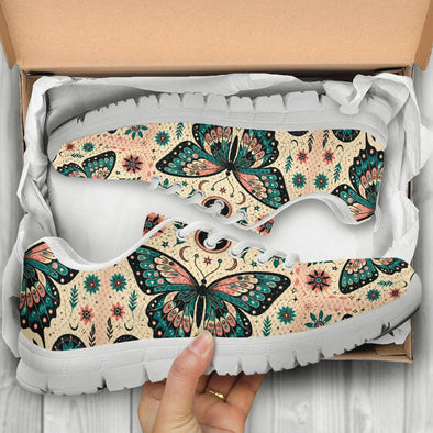 Butterfly Boho Sneakers - Crystallized Collective