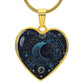 Celestial Heart Necklace - Crystallized Collective