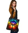 Chakra Tree of Life Tote bag - Crystallized Collective