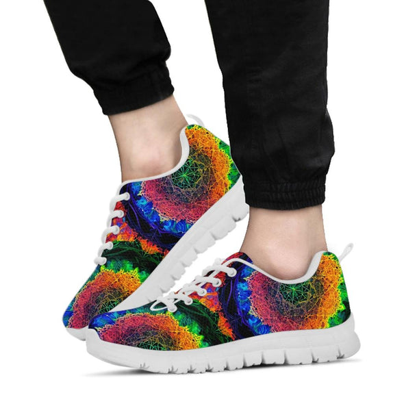 Chaos Mandala Sneakers - Crystallized Collective