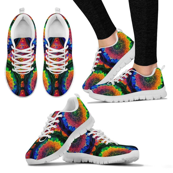 Chaos Mandala Sneakers - Crystallized Collective