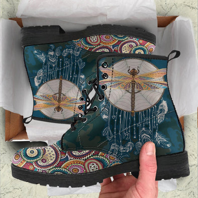 Clearance Dragonfly Paisley Boots - Crystallized Collective