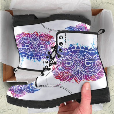 Clearance Electric Owl Boots - Crystallized Collective
