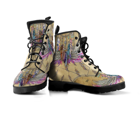 Clearance Ethnic Feathers Boots - Crystallized Collective