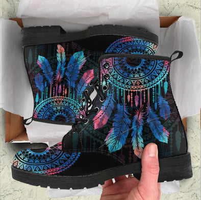 Clearance Feathered Dreamcatcher Boots - Crystallized Collective
