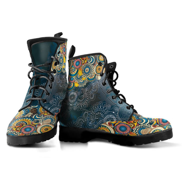 Clearance Fractal Mandala Boots - Crystallized Collective