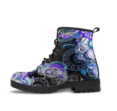 Clearance Paisley Mandala 2 Boots - Crystallized Collective