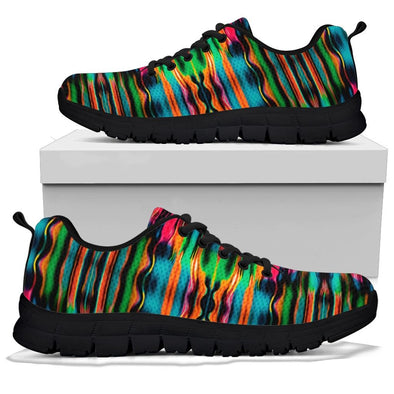 Colorful Abstract Art Boho Sneakers - Crystallized Collective