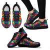 Colorful Abstract Bochner Style Sneakers - Crystallized Collective