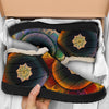 Colorful Alhambra Mandala Winter Vibe Sneakers - Crystallized Collective