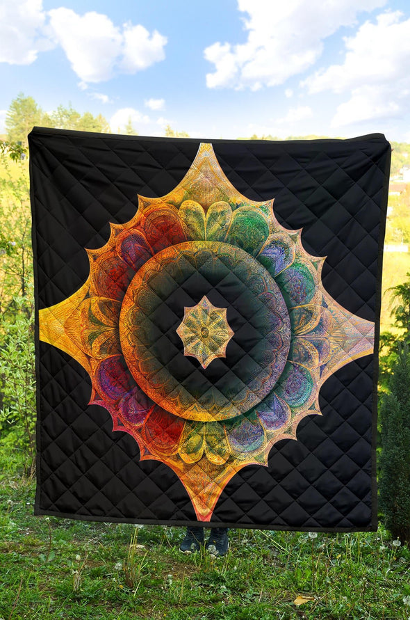 Colorful Alhambra Premium Quilt - Crystallized Collective
