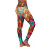 Colorful Boho Mandala: High Waist Yoga Legging with a Twist! - Crystallized Collective