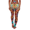 Colorful Boho Mandala: High Waist Yoga Legging with a Twist! - Crystallized Collective