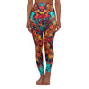 Colorful Boho Mandala: High Waist Yoga Legging with a Twist! - Crystallized Collective