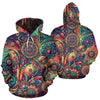 Colorful Boho Psychedelic Hoodie - Crystallized Collective