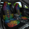 Colorful Chakra Mandala Car Seat Cover - Crystallized Collective