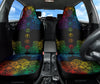 Colorful Chakra Mandala Car Seat Cover - Crystallized Collective