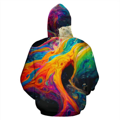 Colorful Chaos Hoodie - Crystallized Collective