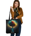 Colorful DNA Tree of LIfe Tote - Crystallized Collective