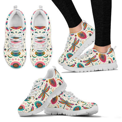 Colorful Dragonfly Boho Sneakers - Crystallized Collective
