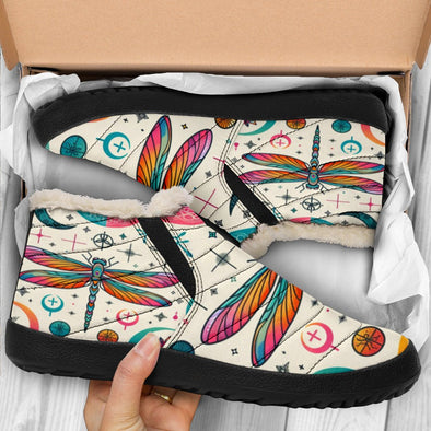 Colorful Dragonfly Winter Sneakers - Crystallized Collective