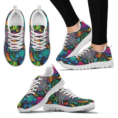 Colorful Elephant Boho Sneakers - Crystallized Collective