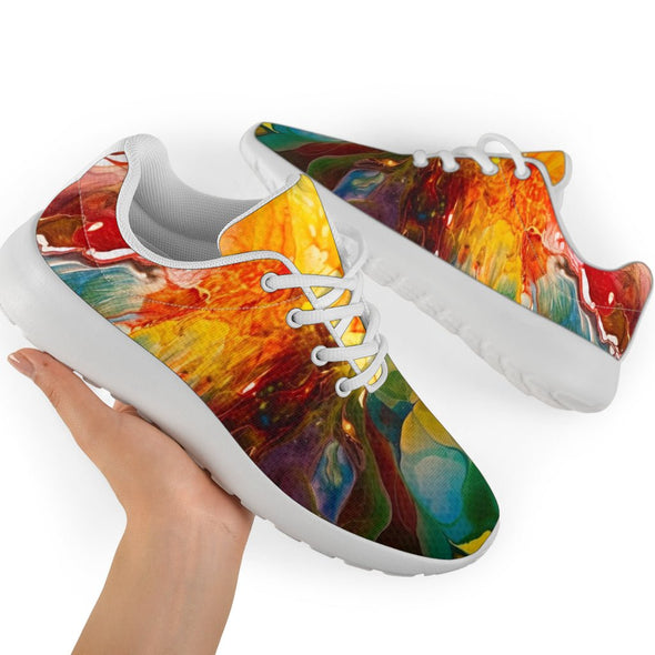 Colorful Explosion Sport Sneakers - Crystallized Collective