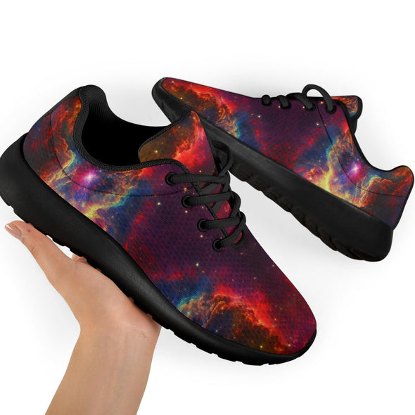 Colorful Galaxy Sport Sneakers - Crystallized Collective