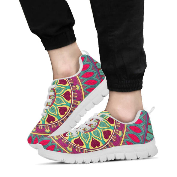 Colorful Mandala 2 Sneakers - Crystallized Collective