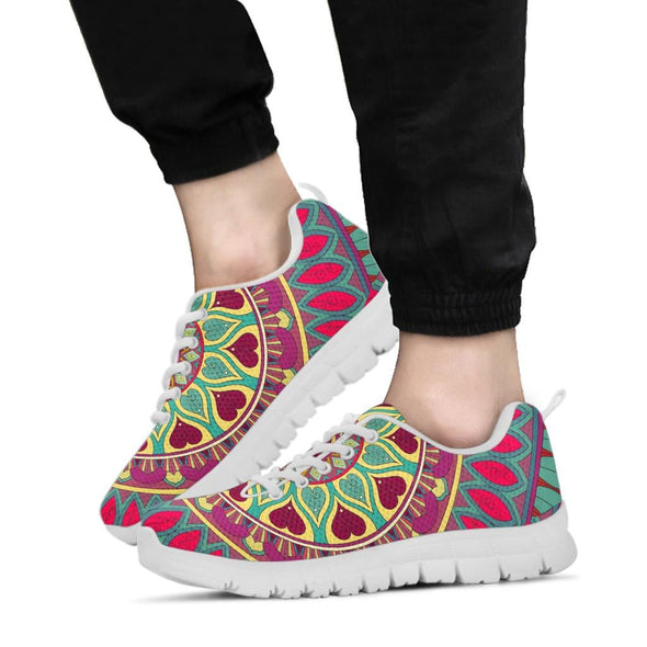 Colorful Mandala 2 Sneakers - Crystallized Collective