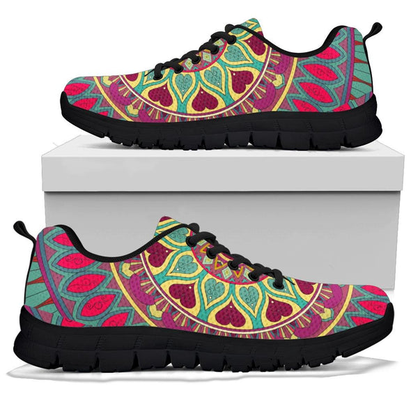 Colorful Mandala 2 Sneakers - Crystallized Collective