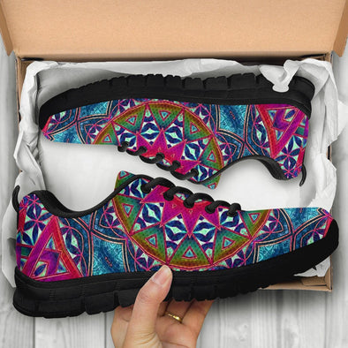 Colorful Mandala Sneakers - Crystallized Collective