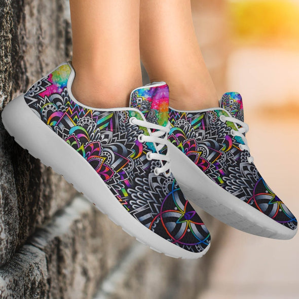 Colorful Mandala Sport Sneaker - Crystallized Collective