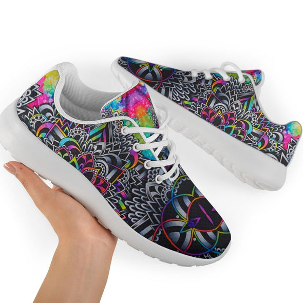 Colorful Mandala Sport Sneaker - Crystallized Collective