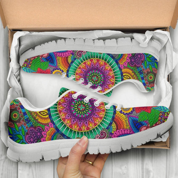 Colorful Mandalas Sneakers - Crystallized Collective