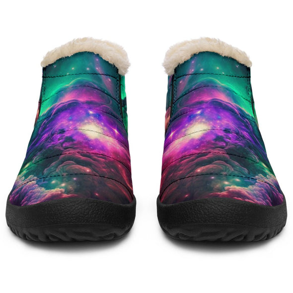 Colorful Nebula Winter Sneakers - Crystallized Collective