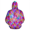 Colorful Peace Butterfly Hoodie - Crystallized Collective
