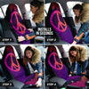 Colorful Peace Mandala Seat Covers - Crystallized Collective