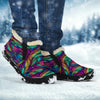 Colorful Psychedelic Abstract Winter Sneakers - Crystallized Collective