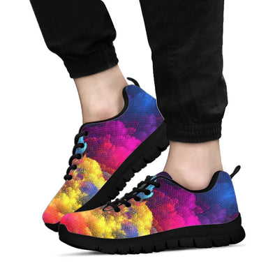 Colorful Psychedelic Clouds Sneakers - Crystallized Collective