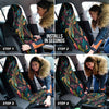 Colorful Psychedelic Dragonflies Car Seat Covers - Crystallized Collective