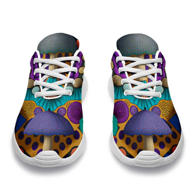 Colorful Psychedelic Mushroom Sneakers - Crystallized Collective