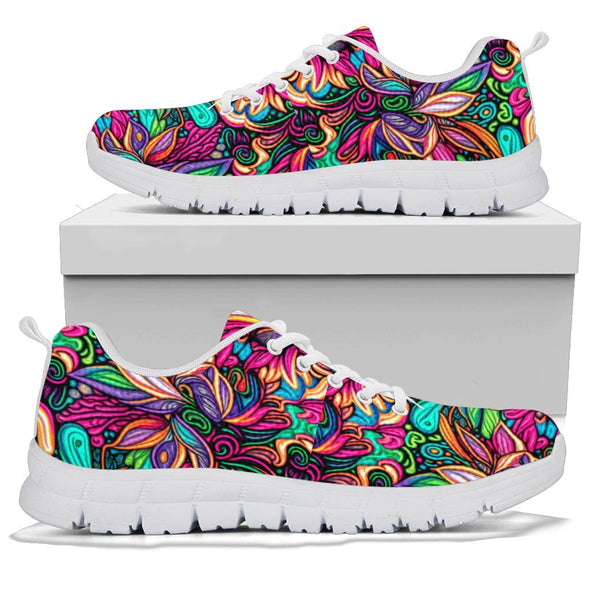 Colorful Psychedelic Sneakers - Crystallized Collective