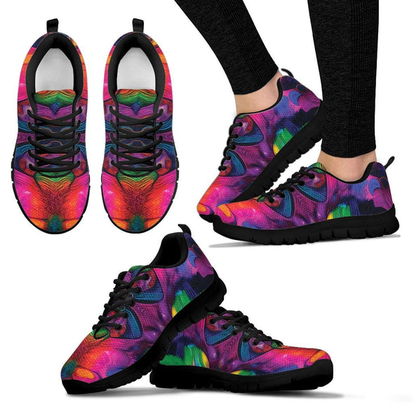 Combo Psychdelic Abstract Sneakers - Crystallized Collective