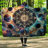 Cosmic Bliss Mandala Hooded Blanket - Crystallized Collective