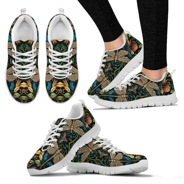Cottagecore Dragonflies Sneakers - Crystallized Collective
